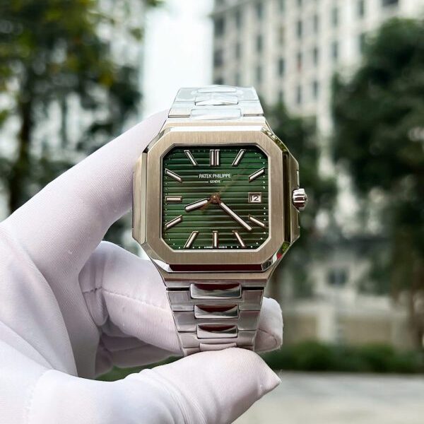 Patek Philippe Best Replica Watch Cubitus 5821 Green Dial 45mm